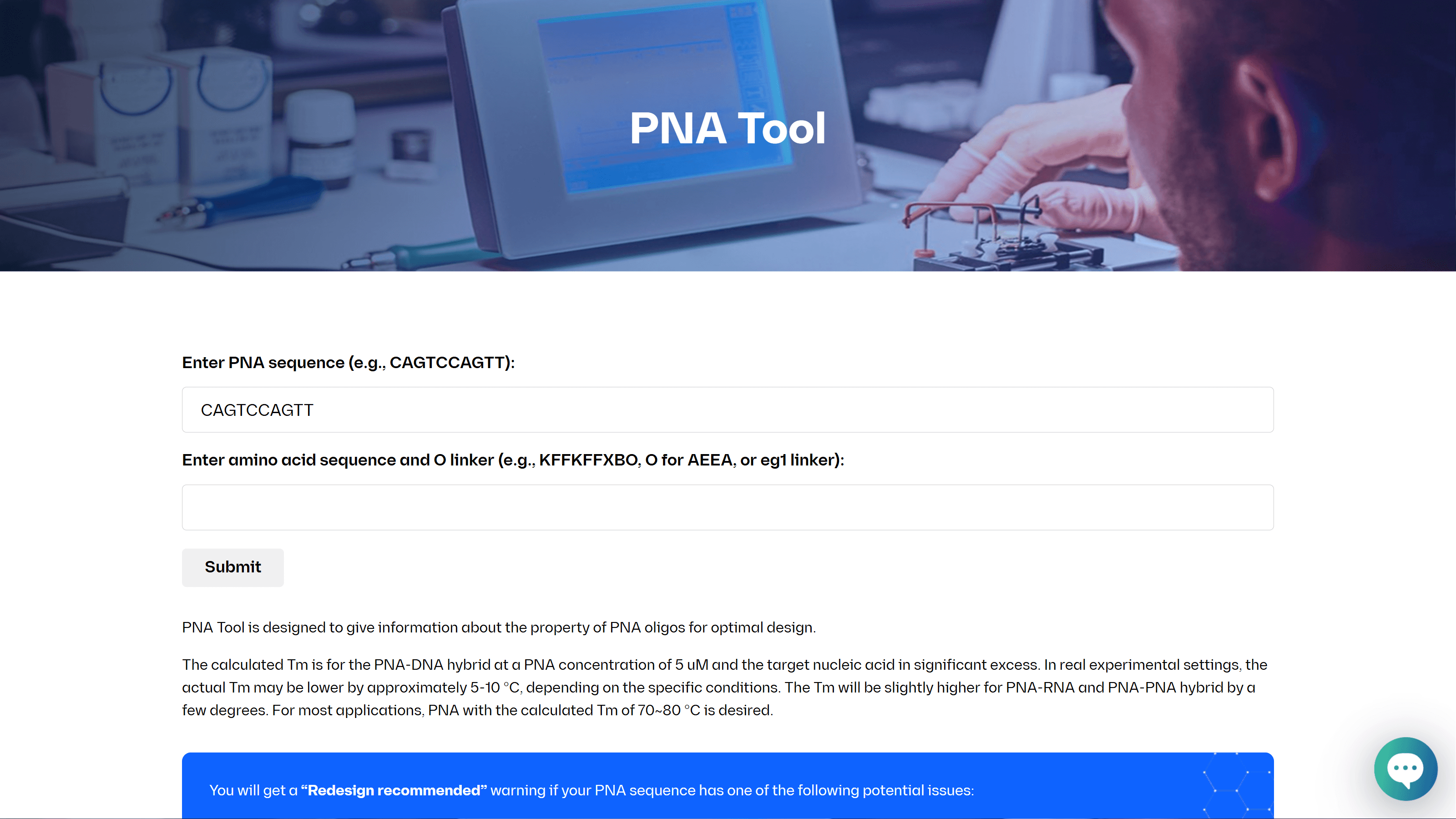 PNA Tool